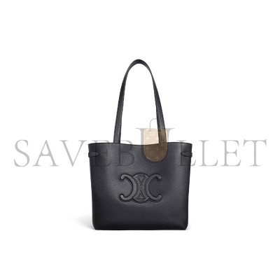 CELINE MEDIUM CABAS ANAÏS CUIR TRIOMPHE IN GRAINED CALFSKIN 116853ENY.38NO (54*29.5*15cm)